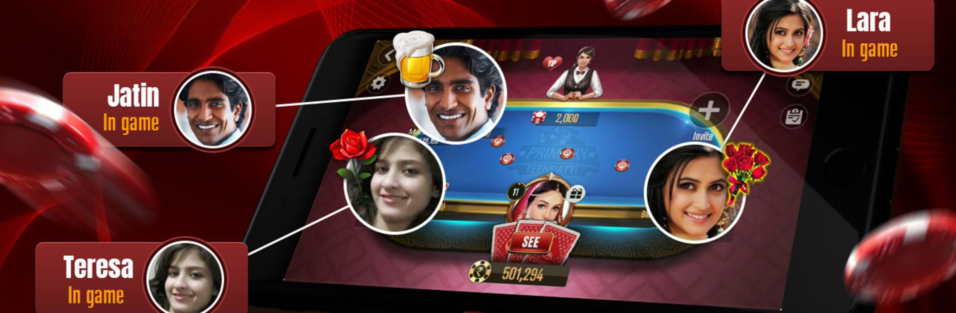 Teen Patti Comfun Card Online