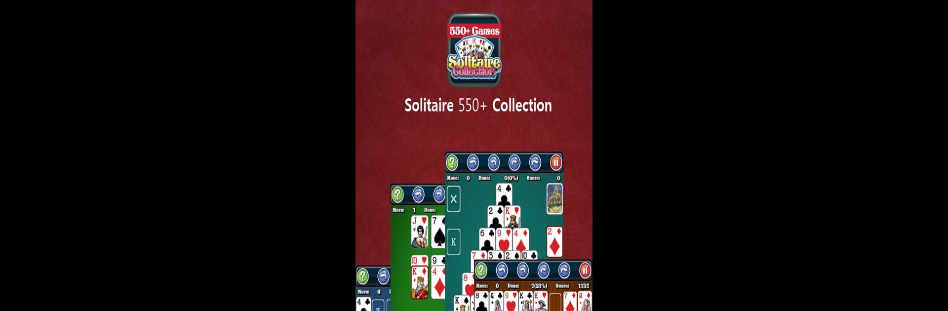 550+ Card Games Solitaire Pack