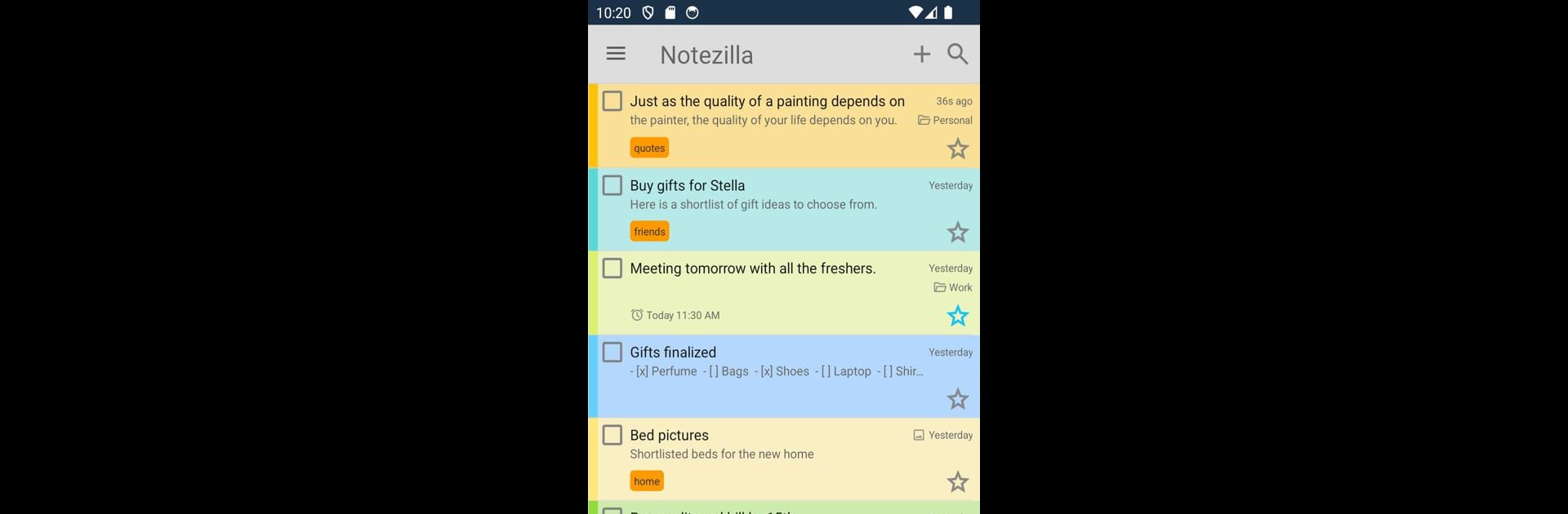 Notezilla - Notes & Reminders
