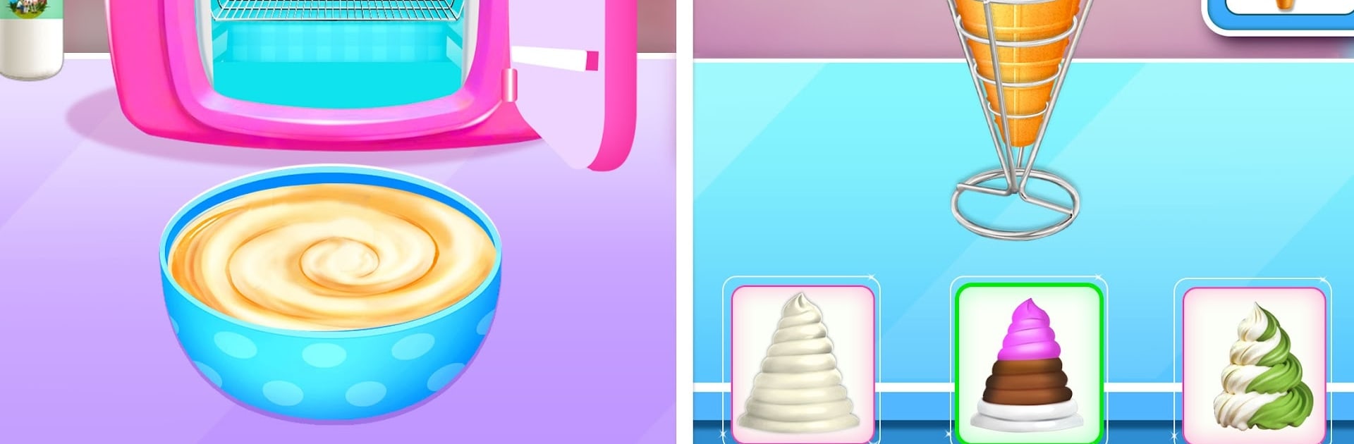 Sweet Ice Cream Maker Games