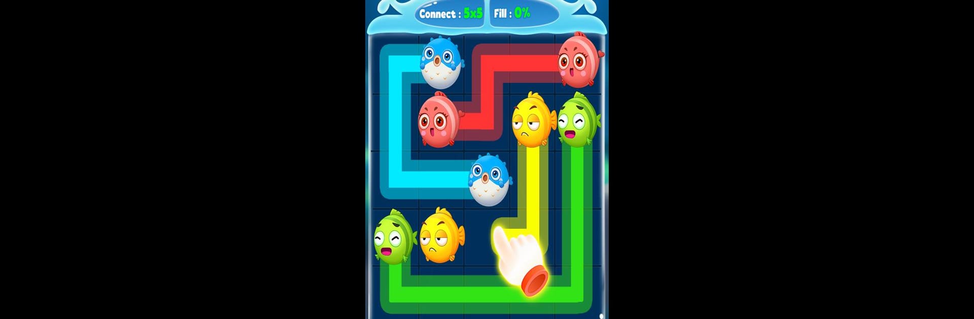 Connect Fish - Color Line Game