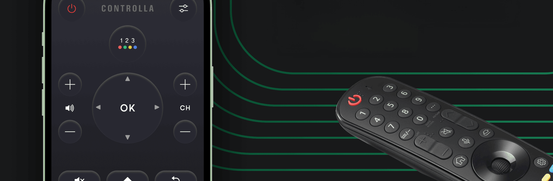 Remote for LG Smart TV, WebOS
