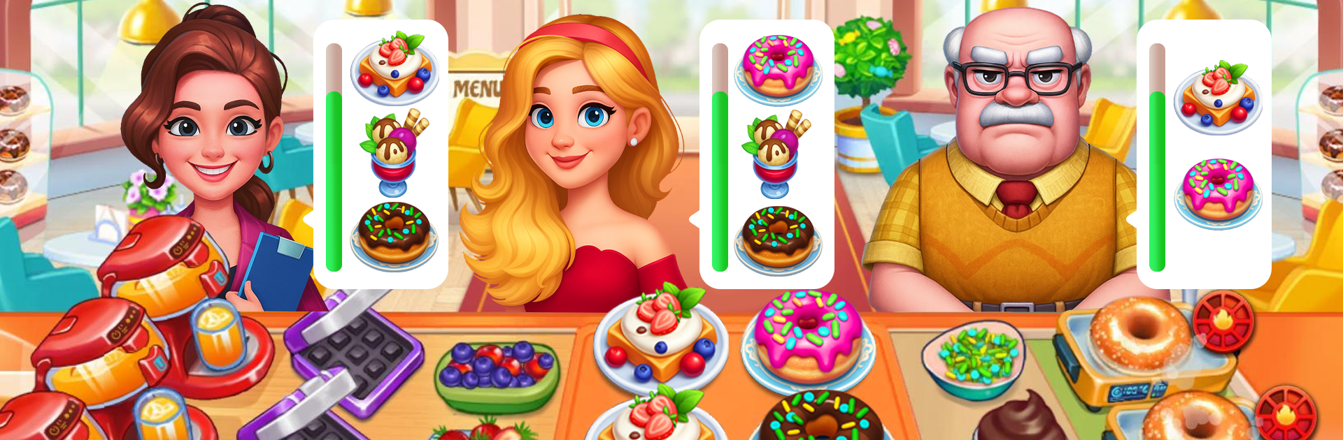Cooking Dash: Crazy Kitchen