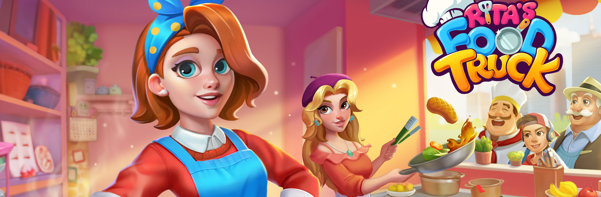 Rita's Food Truck:Cooking Game