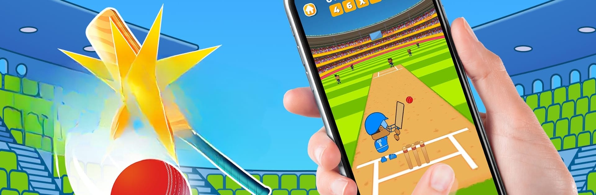 Stick Cricket Game