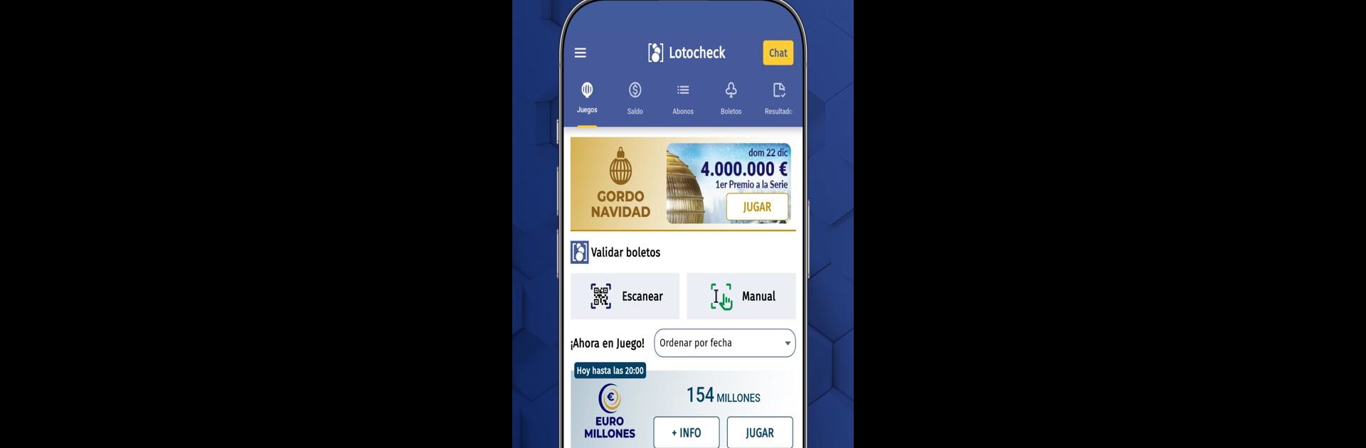 Lotocheck. Loterías y Apuestas