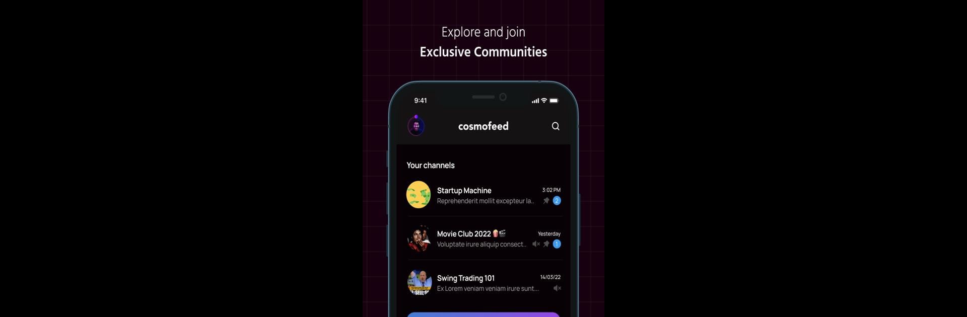 Cosmofeed