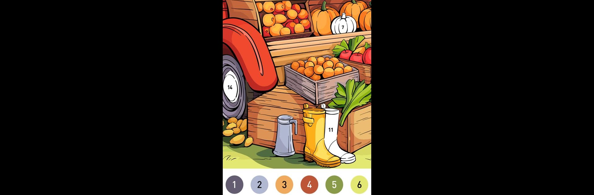 Country Farm Coloring Book