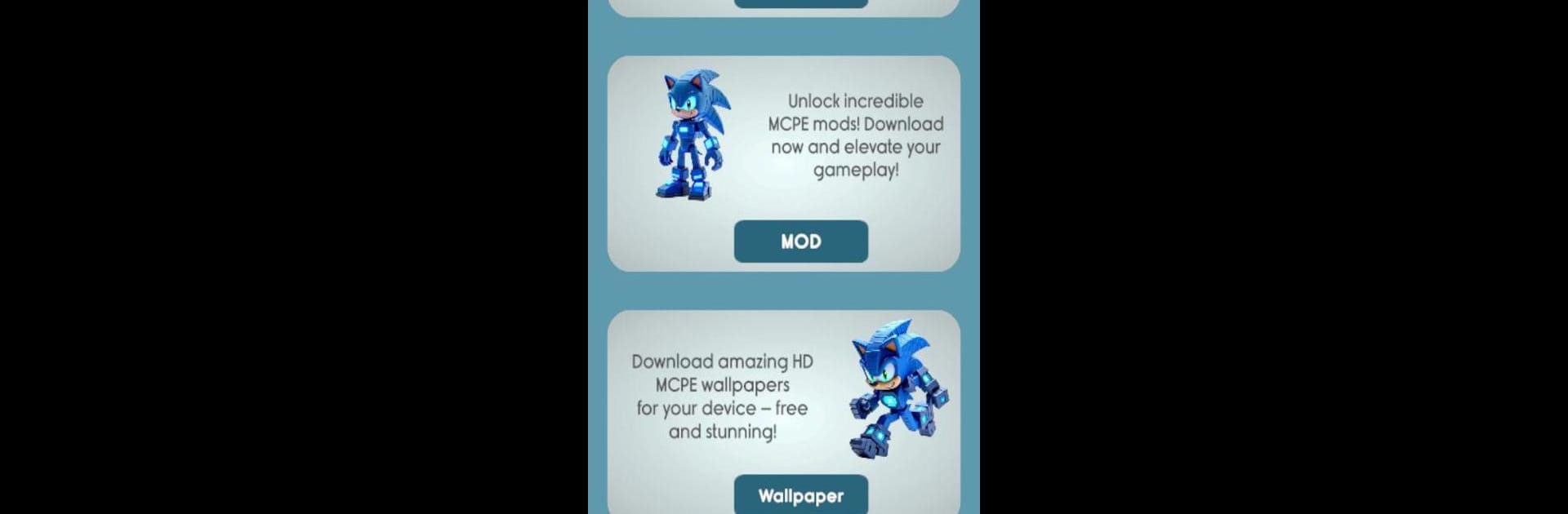 Sonic Speed Mod For MCPE