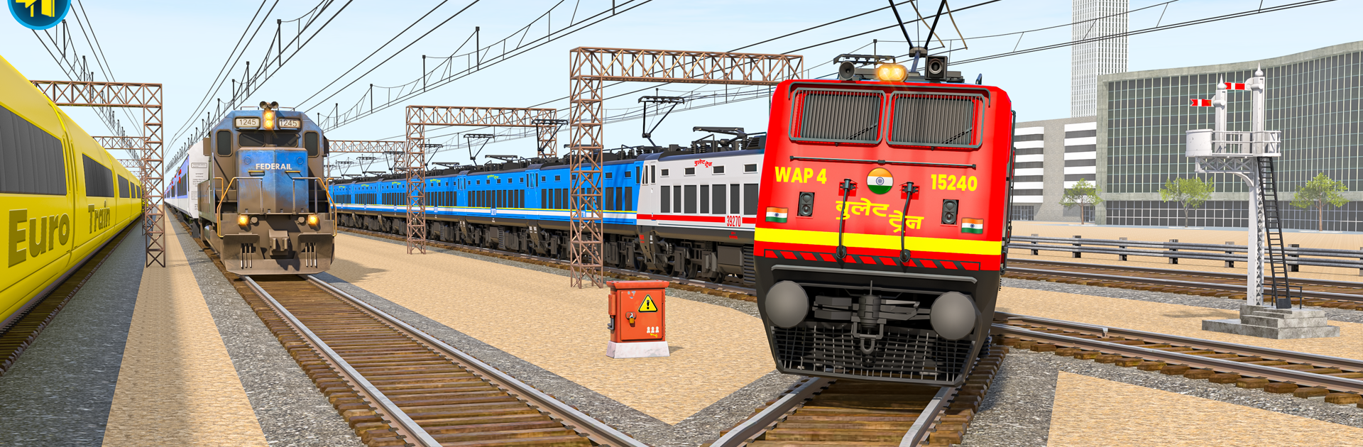 Euro Train Driving Simulator