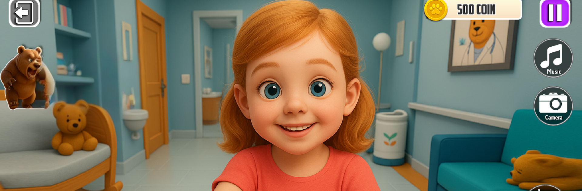 Fun Girl vs Angry Bear Prank