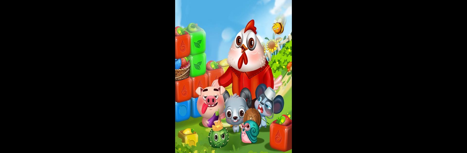 Fruit Funny Blocks