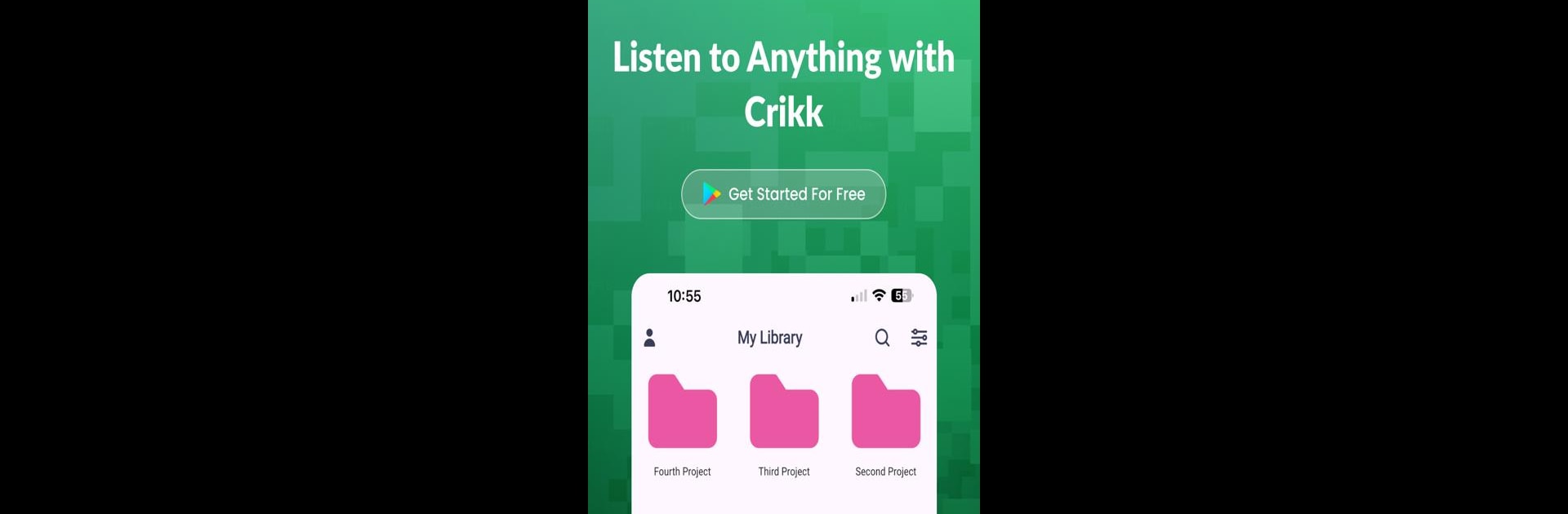 Crikk - Text to Speech Reader
