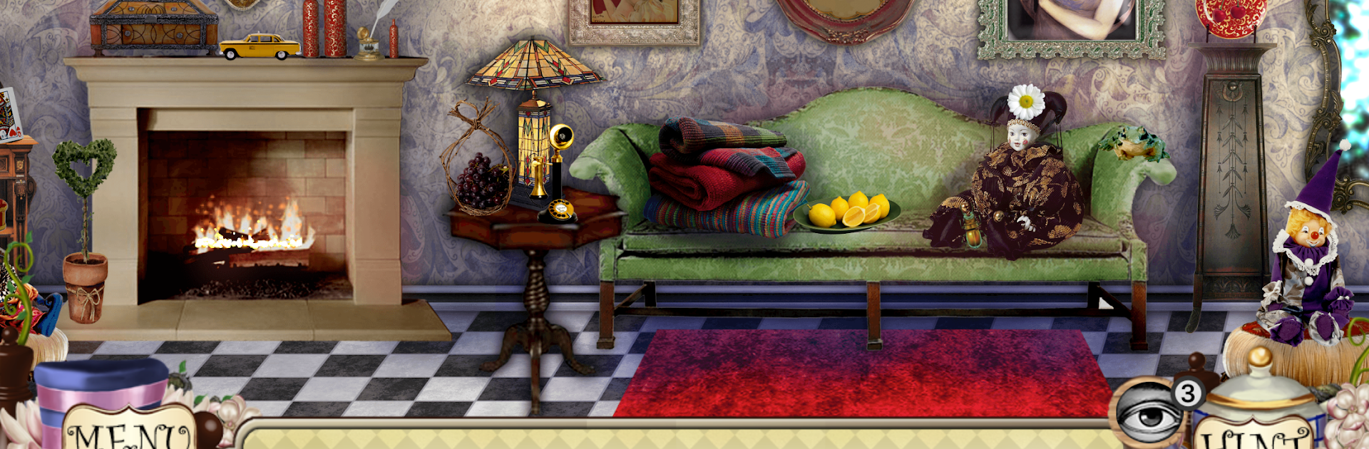 Alice Through the Looking Glass: Find Hidden Items
