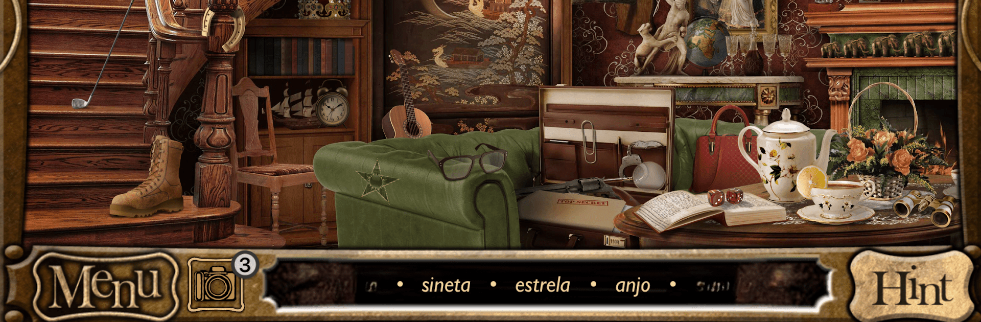 Achar Objetos Detetive Holmes