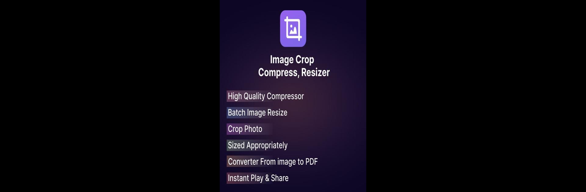 Image Crop - Compress, Resizer