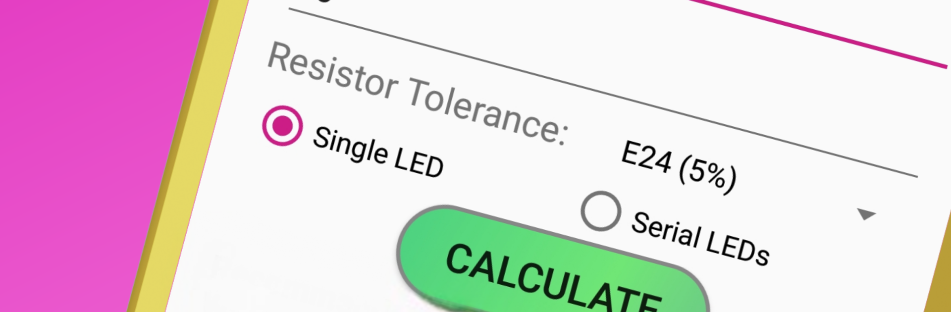 LED Calculator with SMD LEDs