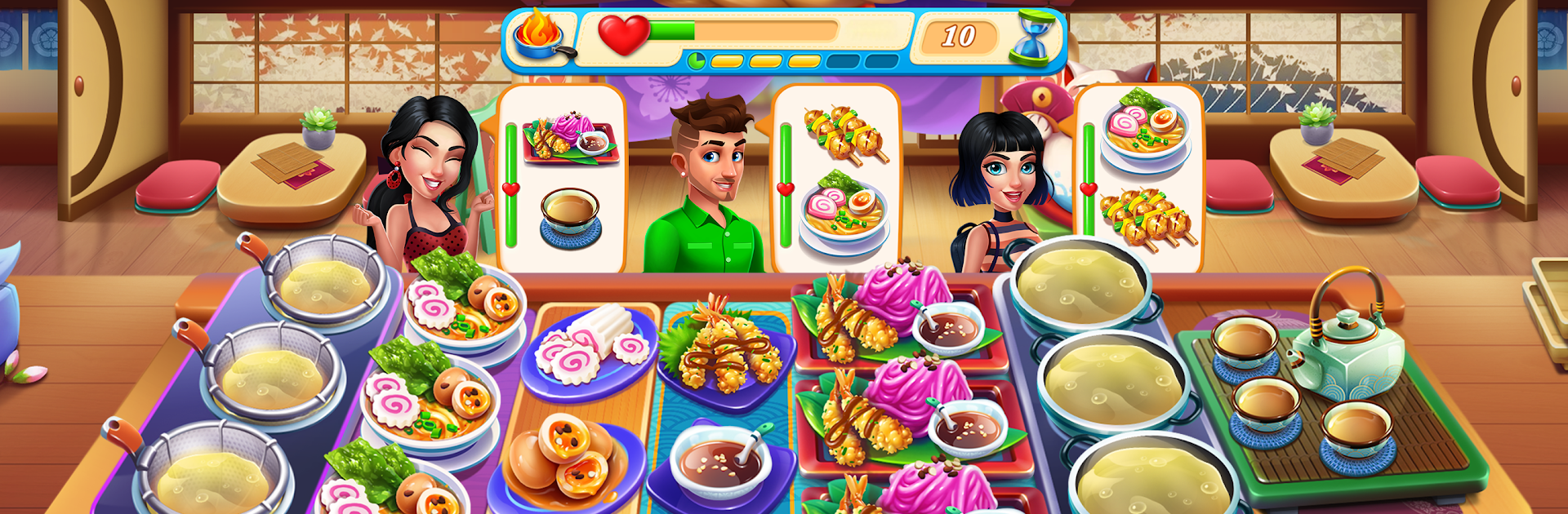 Cooking Love - Crazy Chef Restaurant cooking games