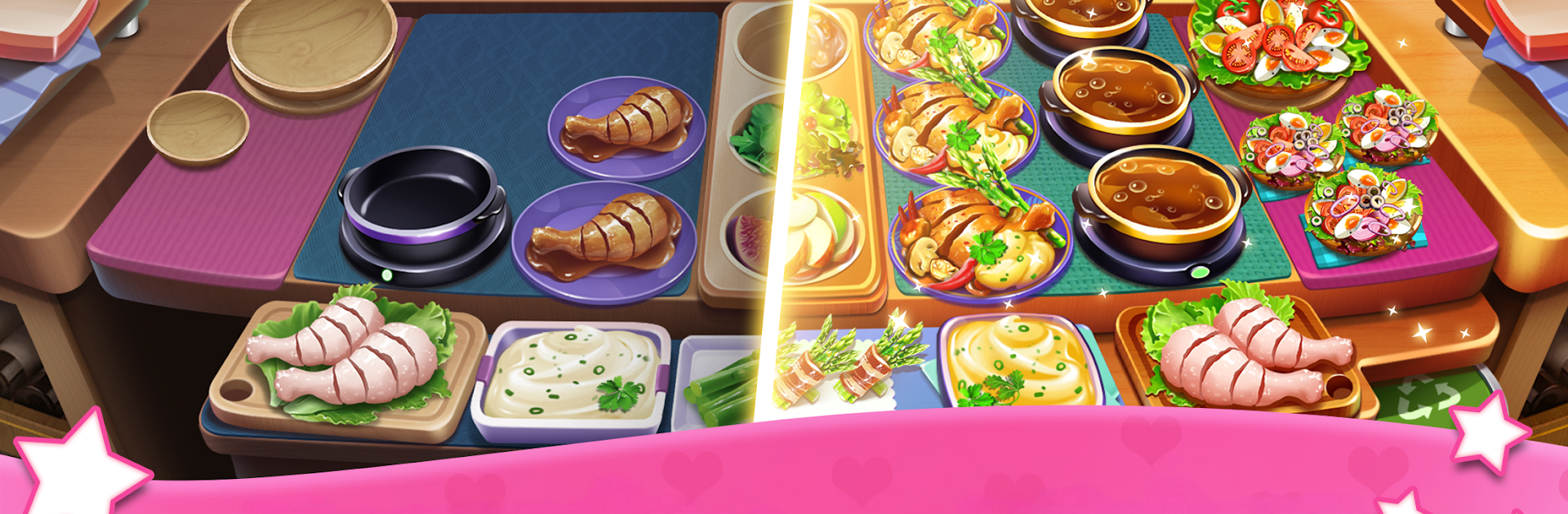 Cooking Sweet : Home Design, Restaurant Chef Games