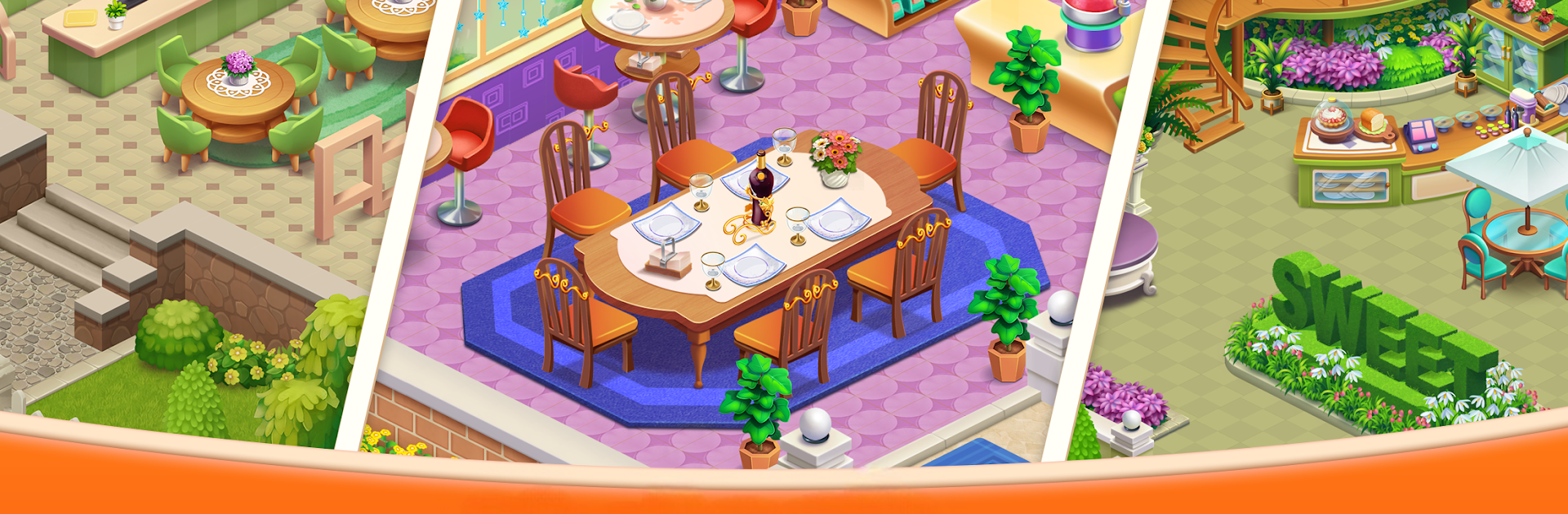 Merge Cafe - Restaurant decor