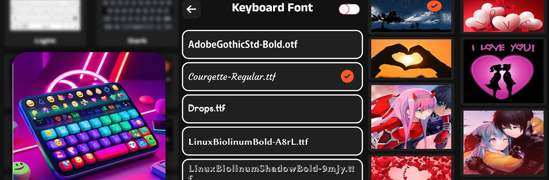 Stylish Custom Keyboard