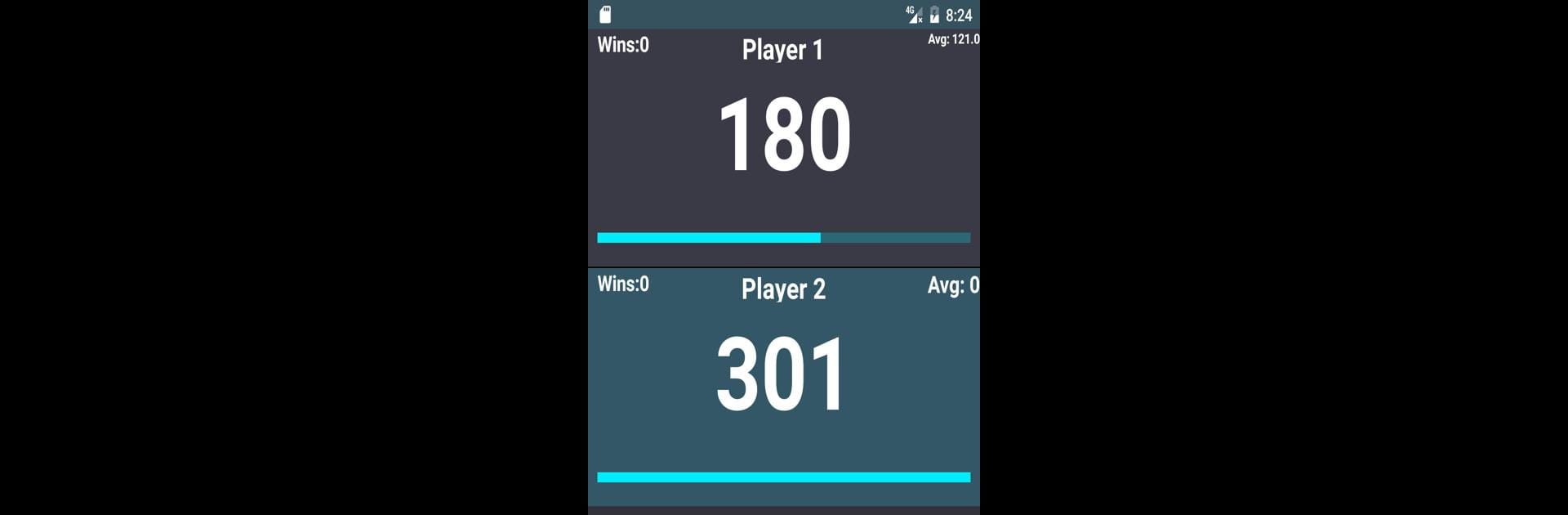 Darts Score Easy scoreboard