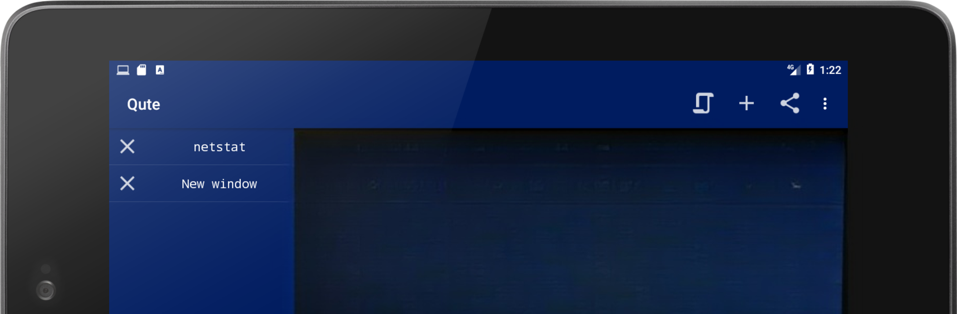 Qute: Terminal emulator