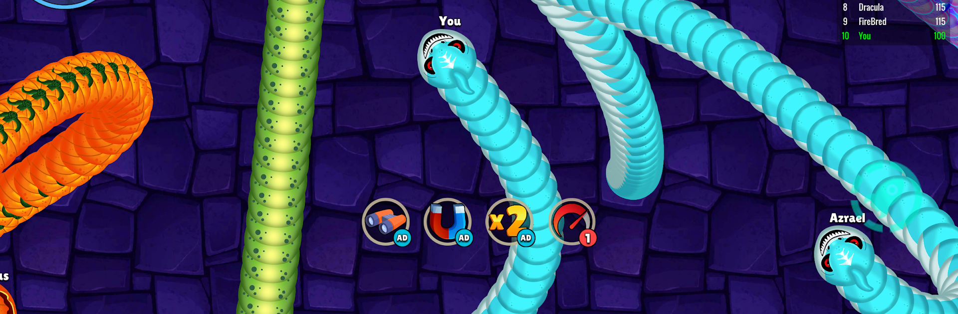 Snake Game - Hungary Worms .io