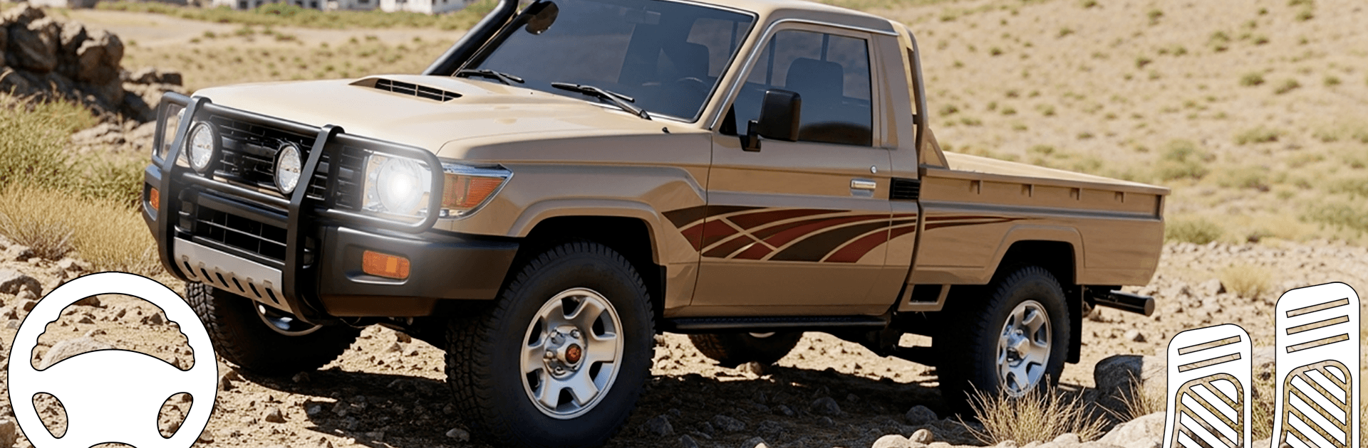 Land Cruiser 3D: Jeep Game 4x4