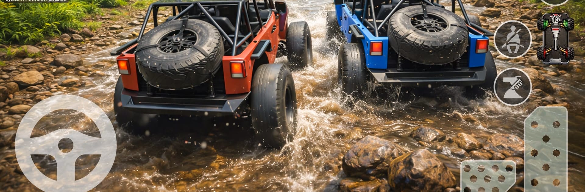 Offroad Jeep 4x4 SUV Drive