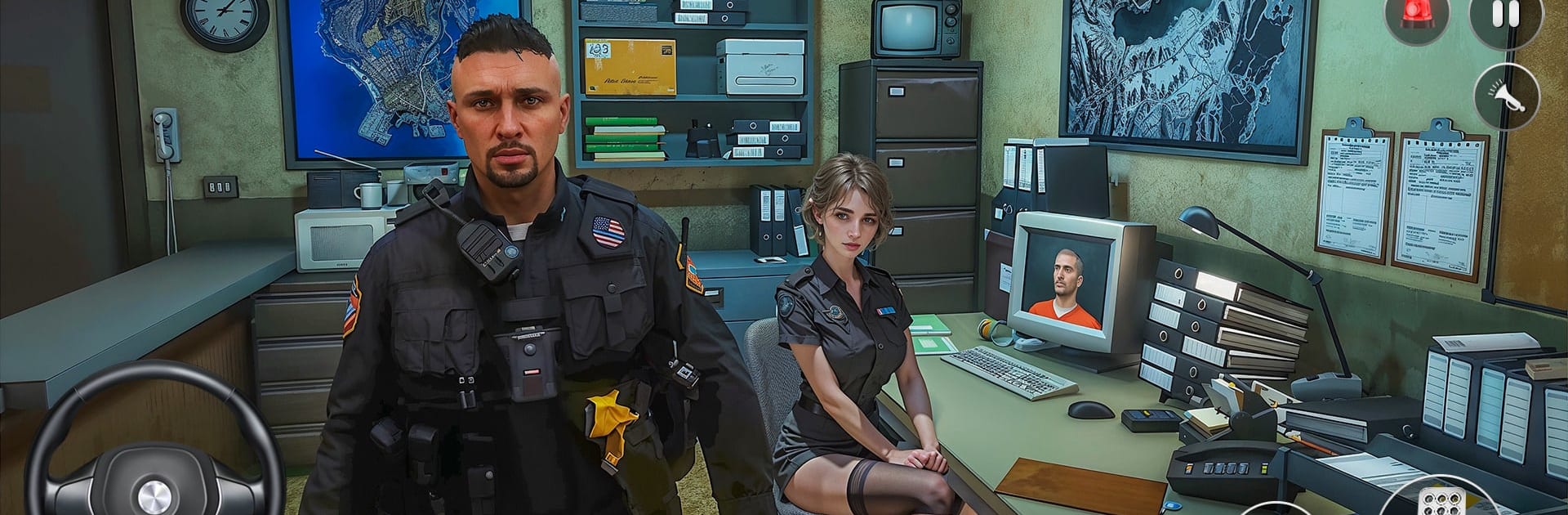 Police Car Driving Cop Game 3D