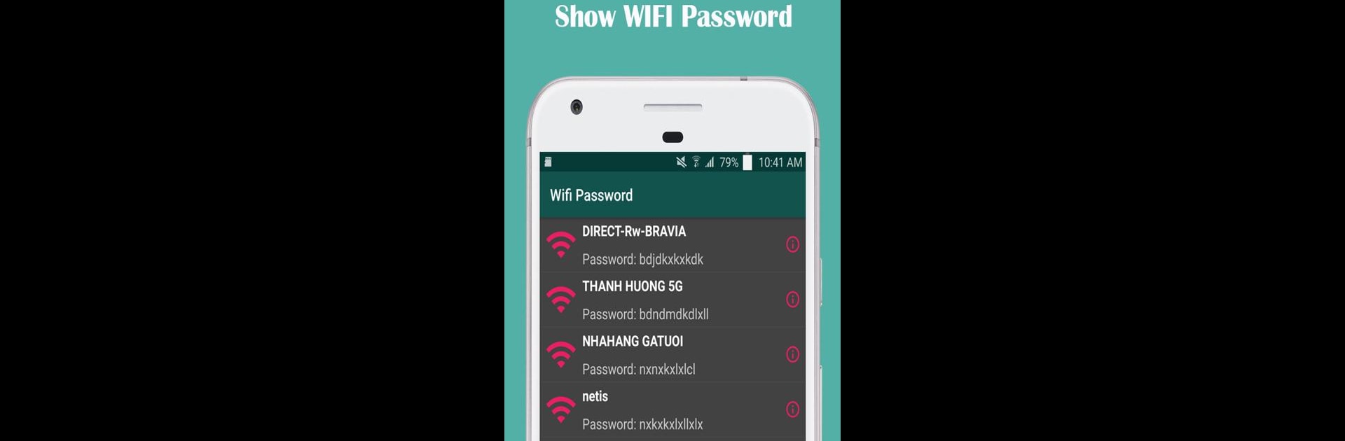 Show Wifi Password - Scan Wifi