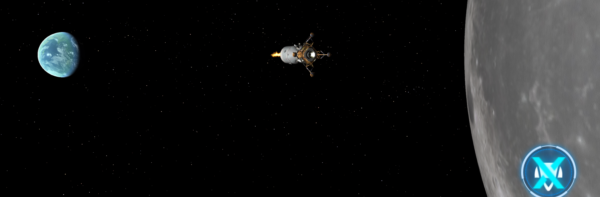 Moon Lander 3D Simulator