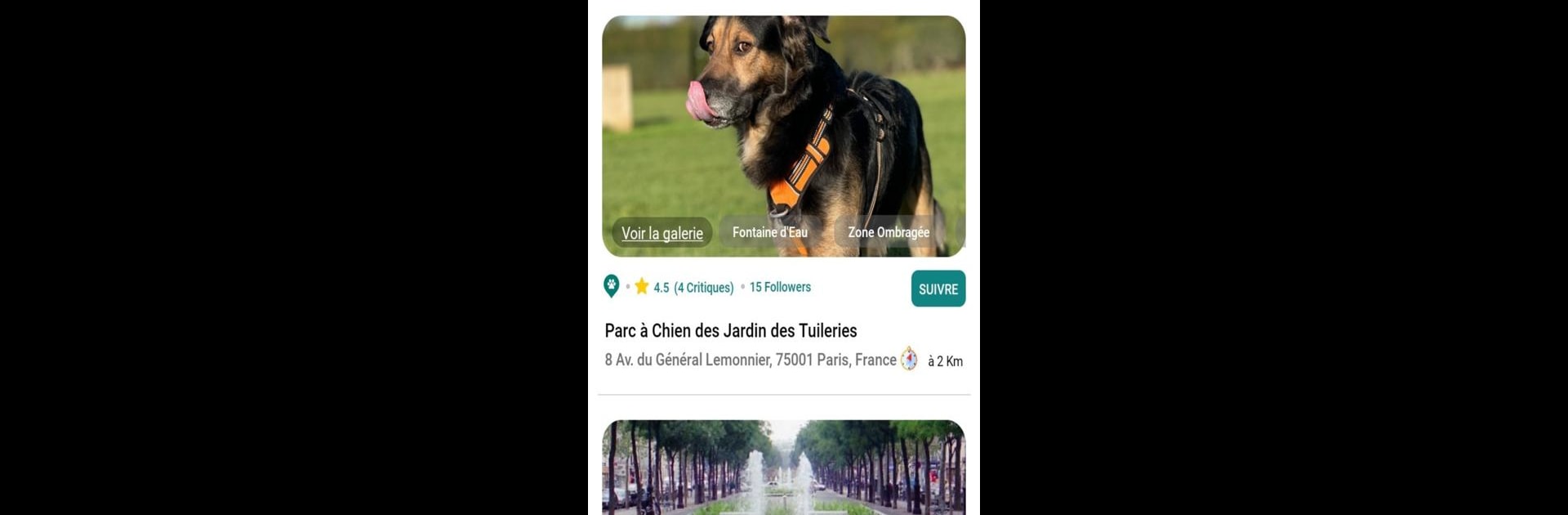 DogPack : Parcs et services