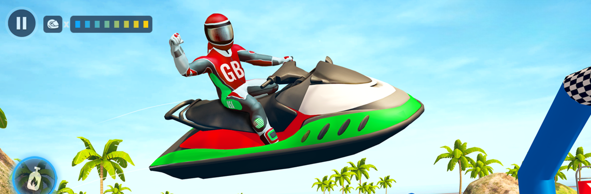 Jet Ski Stunts Racing Games - New Water Games 2021