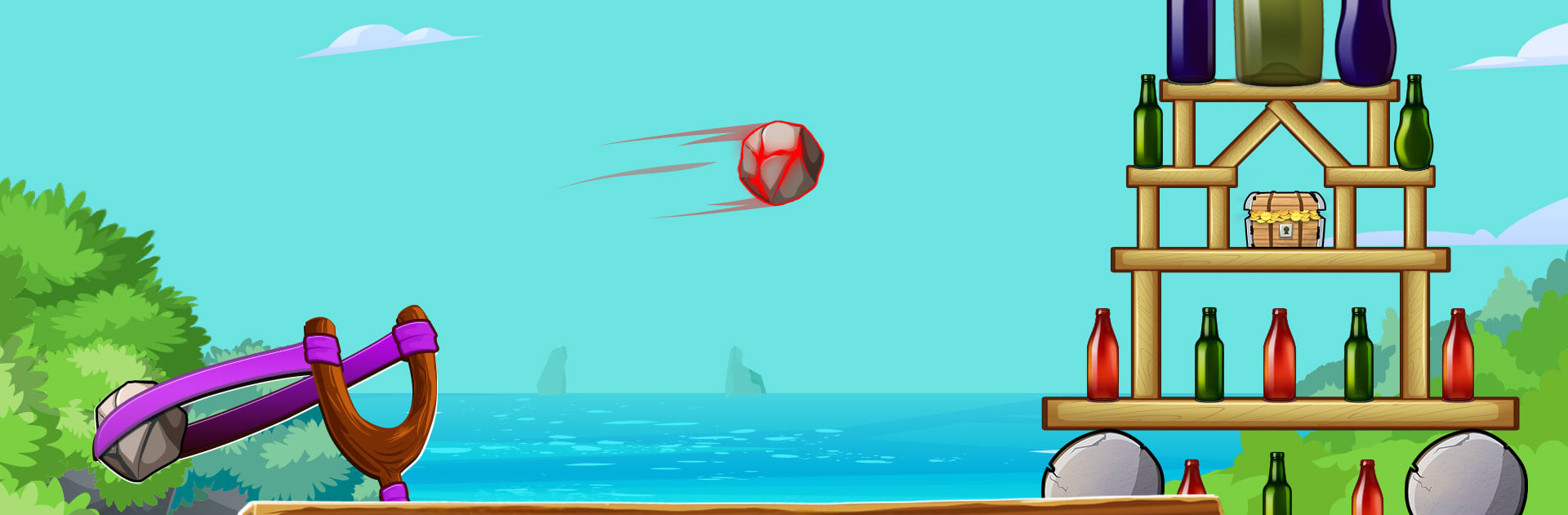 Bottle Shooting Games Offline