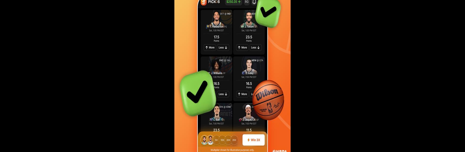 DraftKings Pick6: Fantasy Game