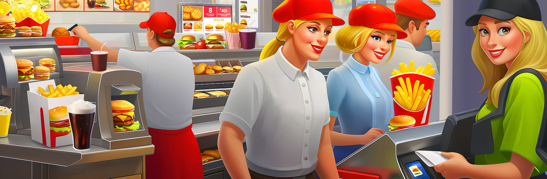 Happy Restaurant™: Cooking