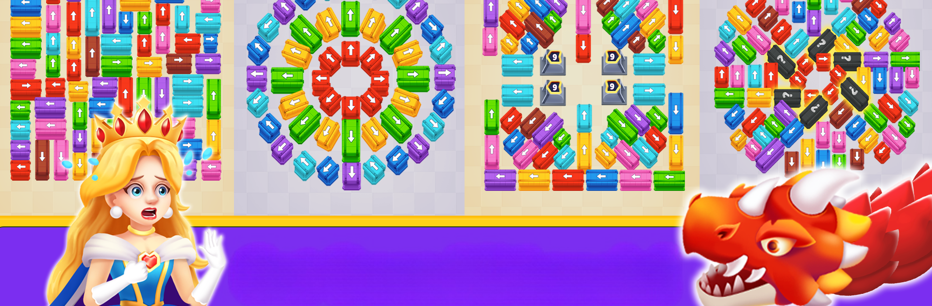 Dragon Puzzle: Queen Rescue