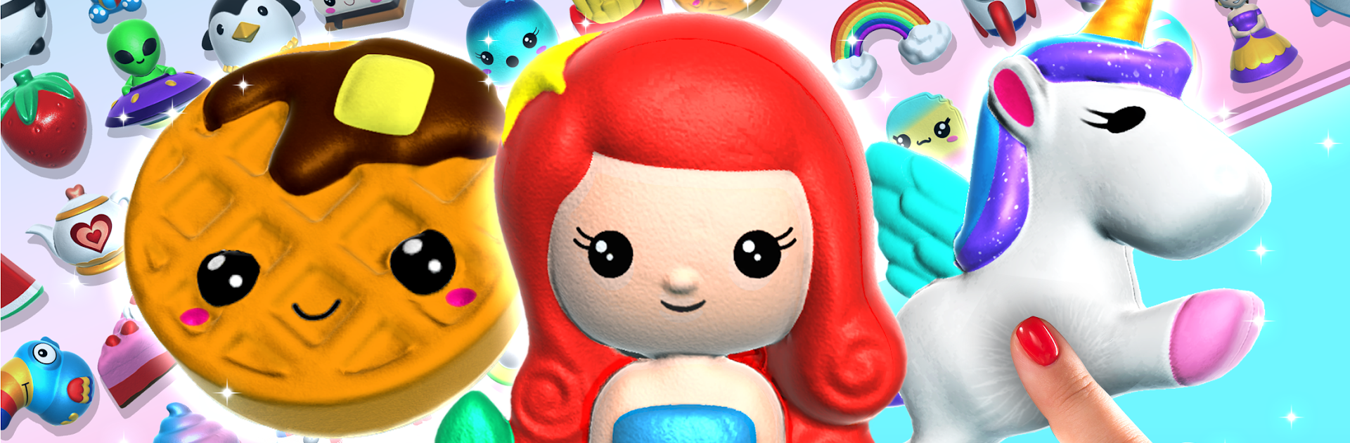 Squishy Magic: 3D Toy Coloring
