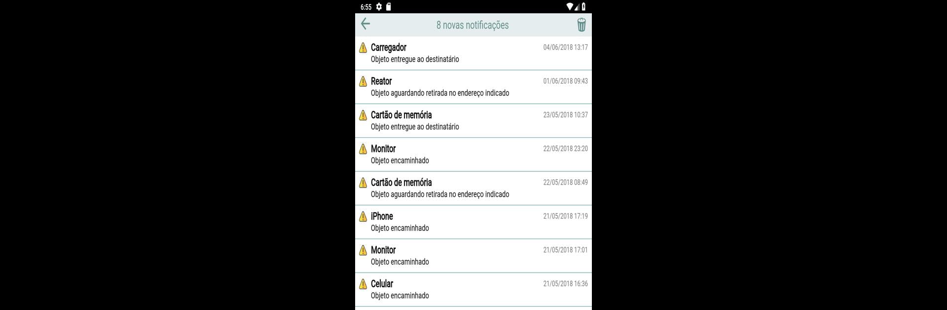 Rastreio Fácil (rastreamento correios)