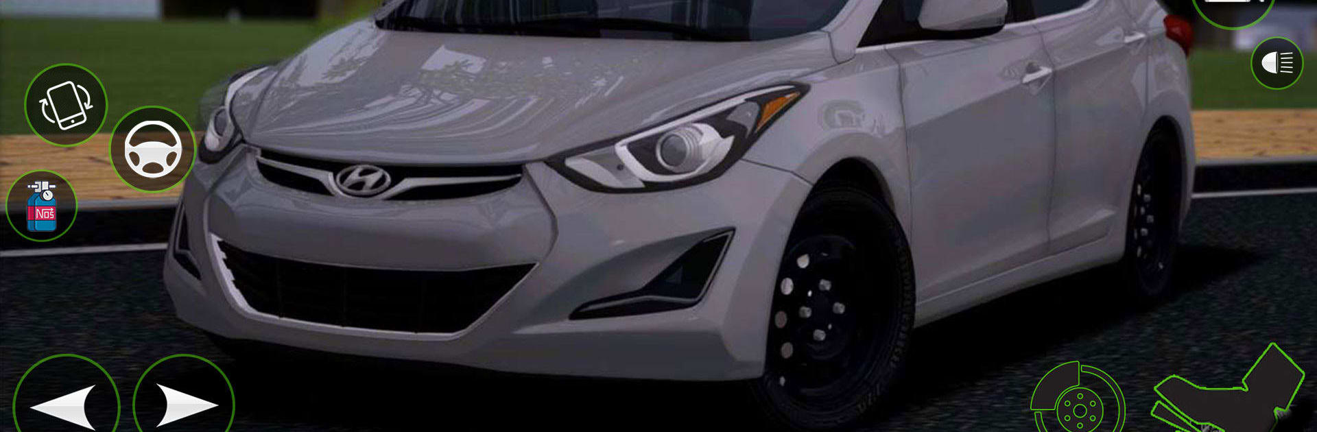 Elantra Car driving Simulator