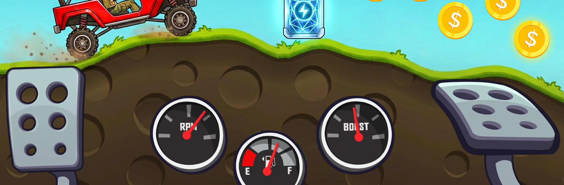 Crazy Hill Climb Racing 3D