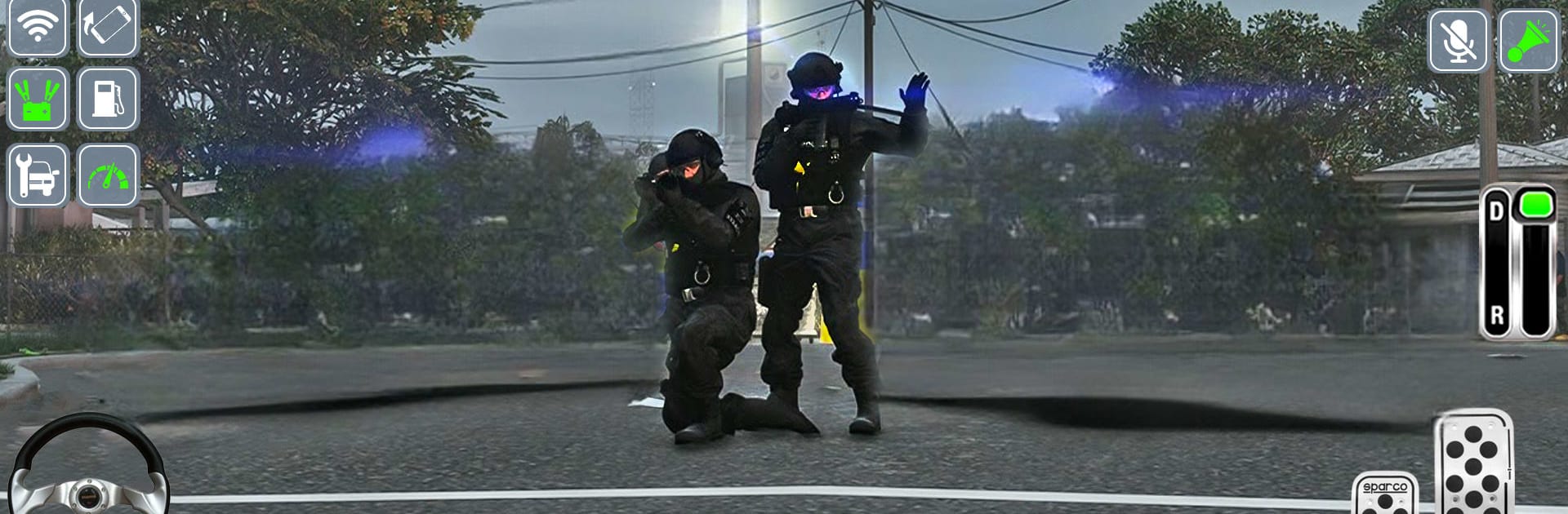 US Police Simulator Cop Driver