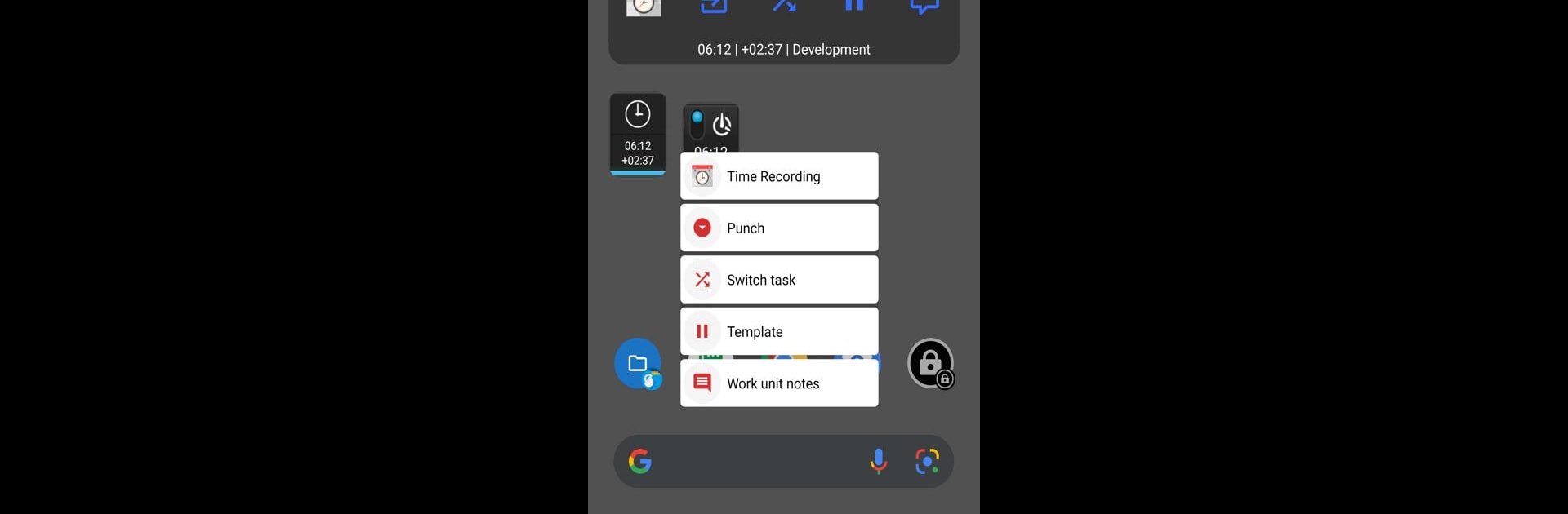 Time Recording - Timesheet App
