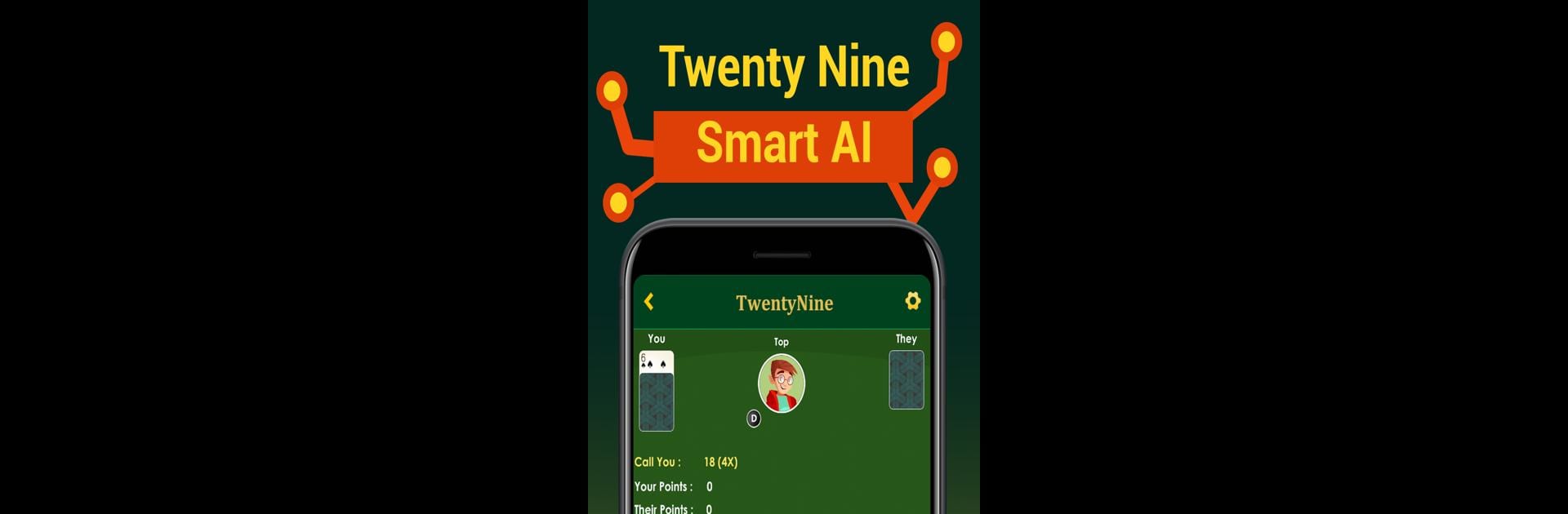Call bridge offline with 29 & callbreak card games