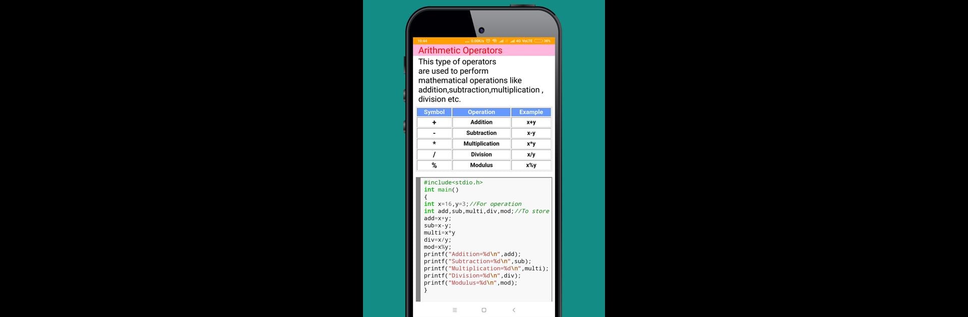 C Programming App