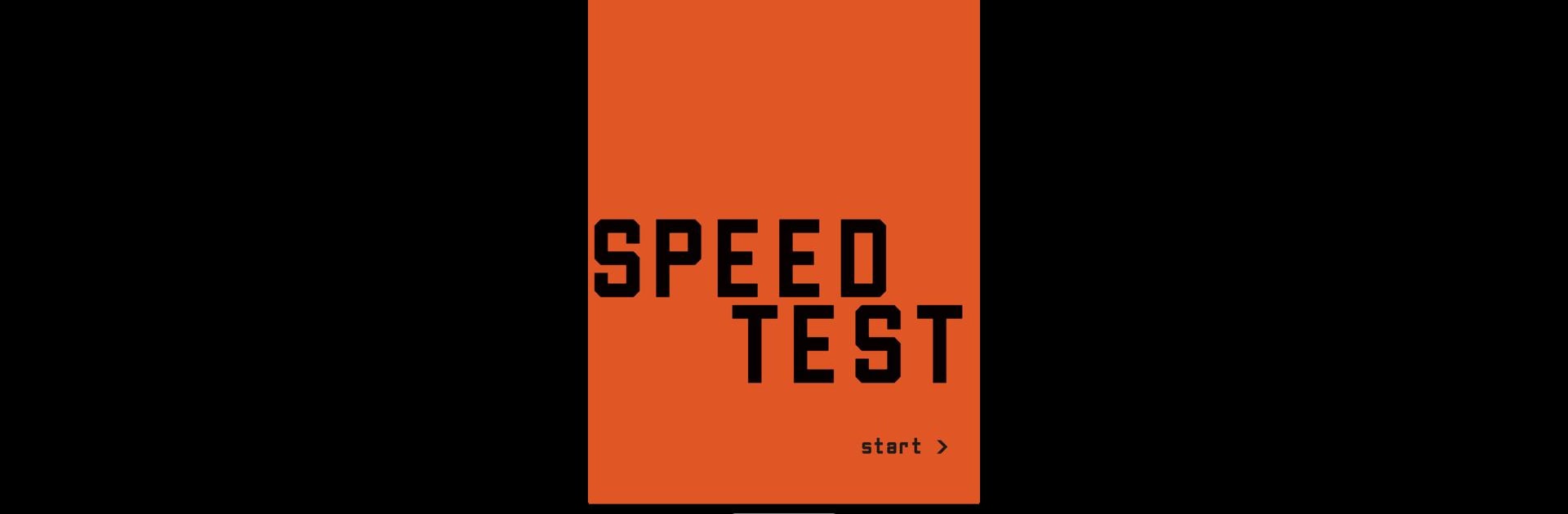 Easy Speed Test