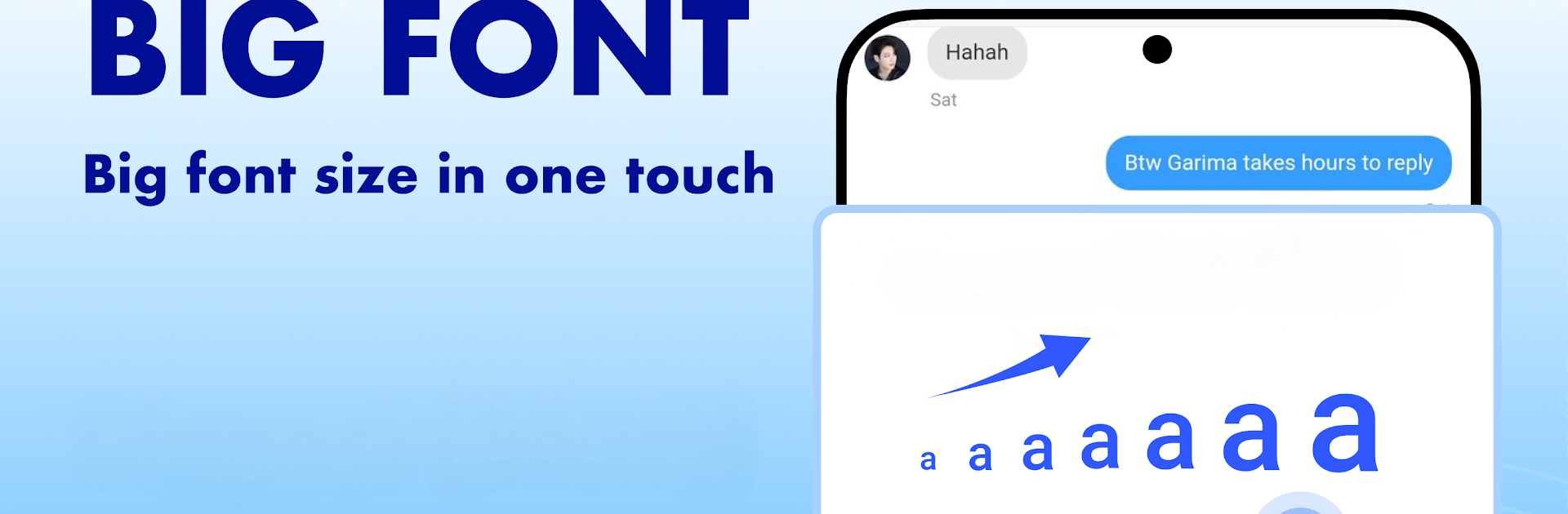 Big Font - Big Text Size