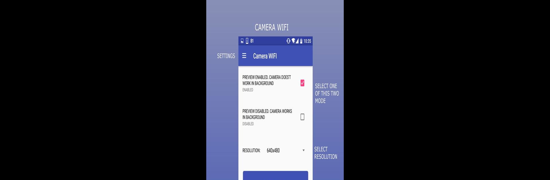 Camera WIFI PRO